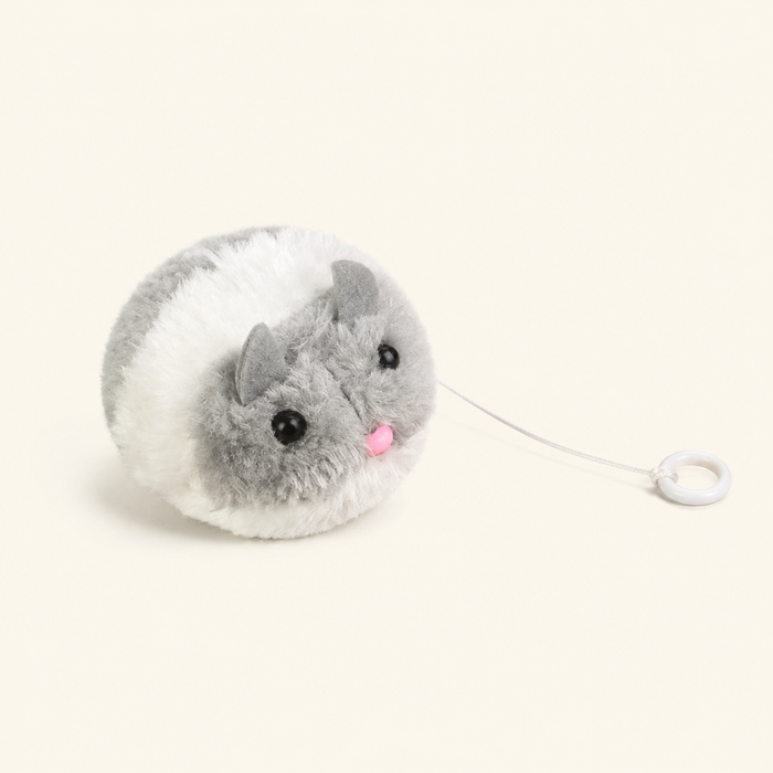 Interactive Plush Mouse Toy