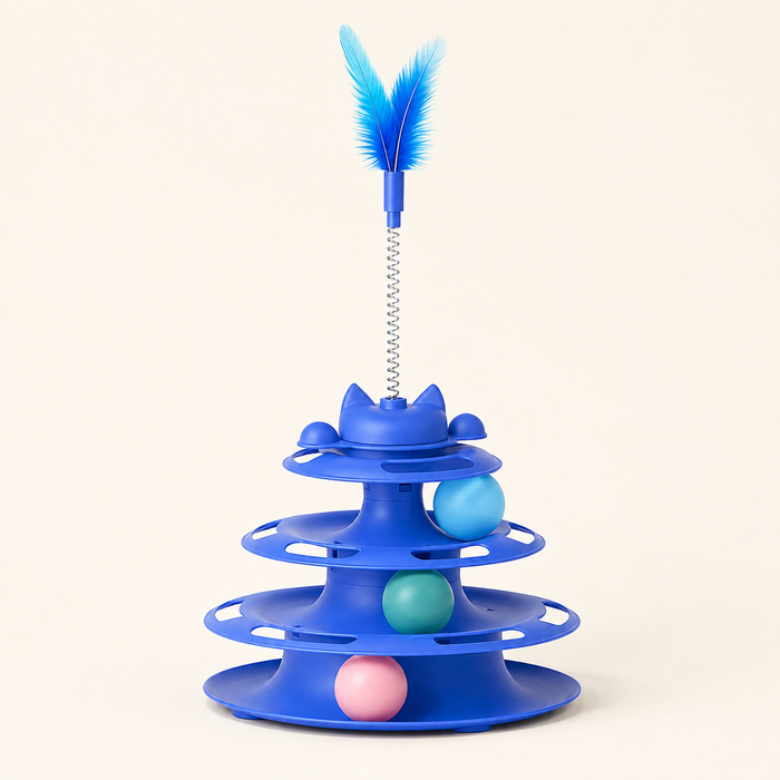 Interactive Cat Turntable Toy
