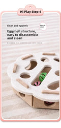 Felt Cat Puzzle Play Mat – supplier product view 6