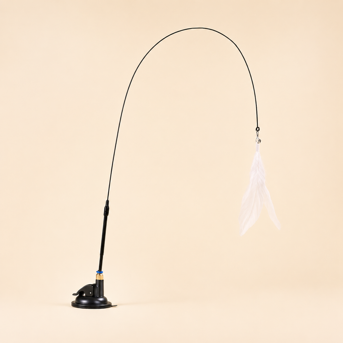 Suction Cup Feather Wand
